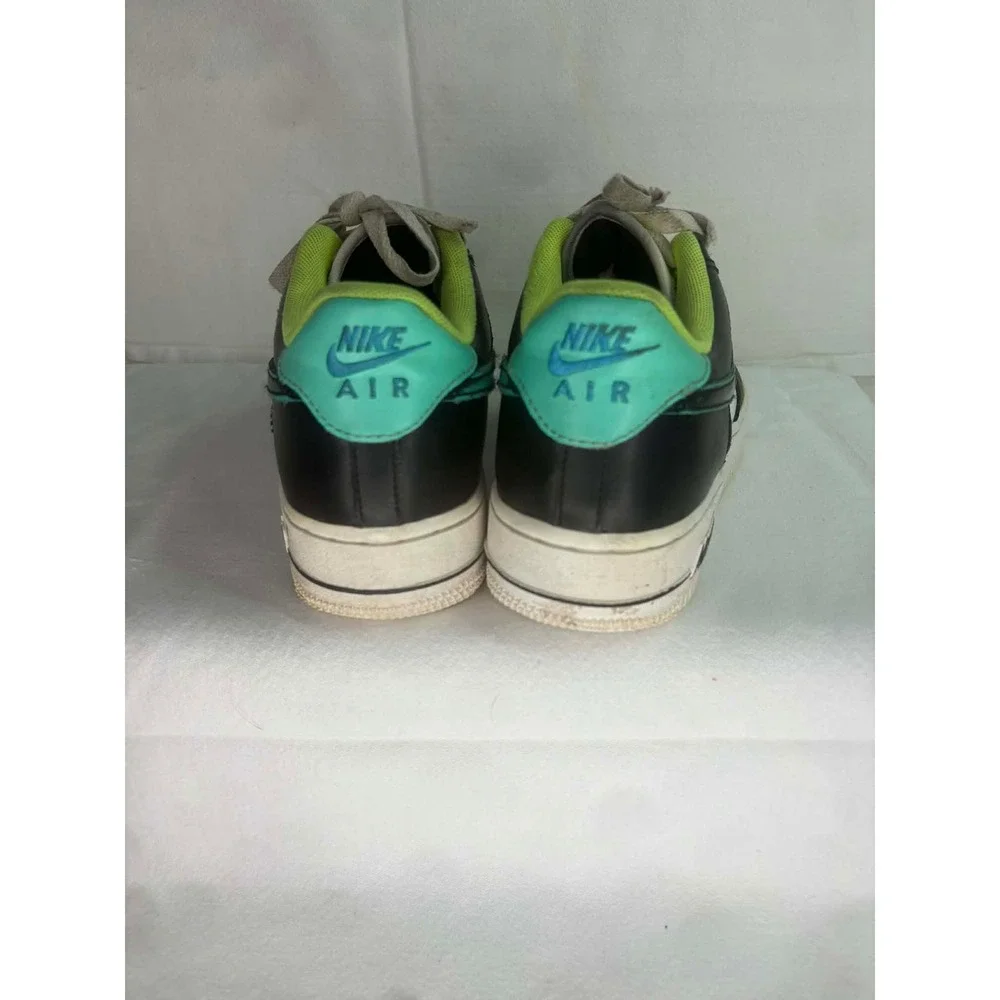 Nike Air Force 1 Low LV8 GS White Black Washed Teal DX3349-100 Mens 6.5Y Shoes